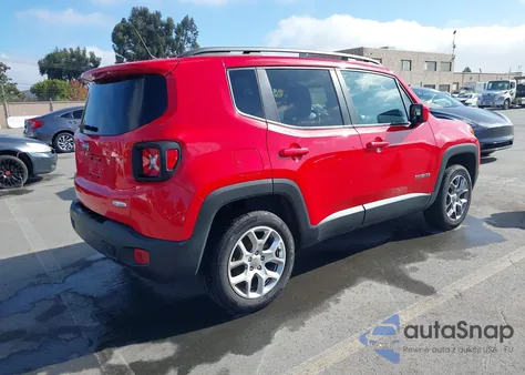 2016 Jeep Renegade Latitude from USA, damaged, VIN ZACCJBBT0GPE08340